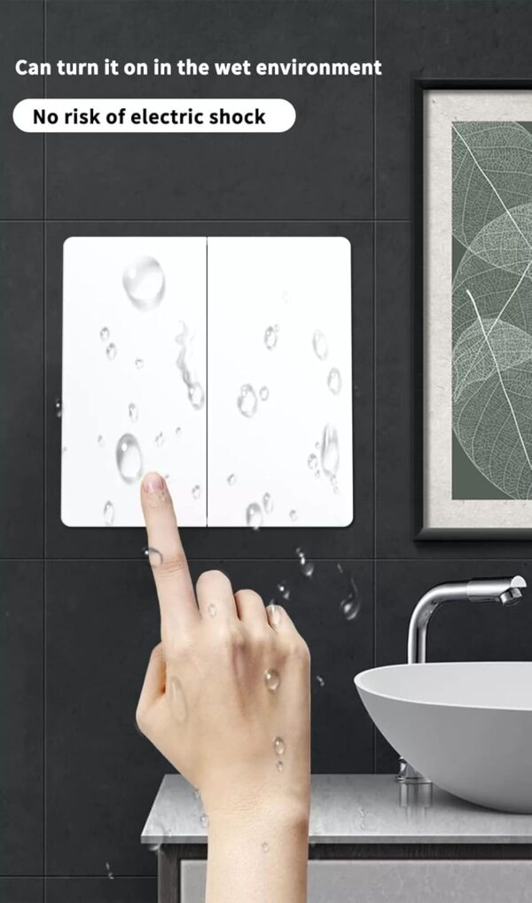 SWYAM Waterproof and Electric Shockproof Wireless Smart Switch – Safe and Durable