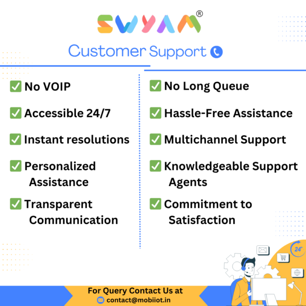 Swyam Customer Support – 24/7 Assistance, Multichannel Support, Instant Resolution