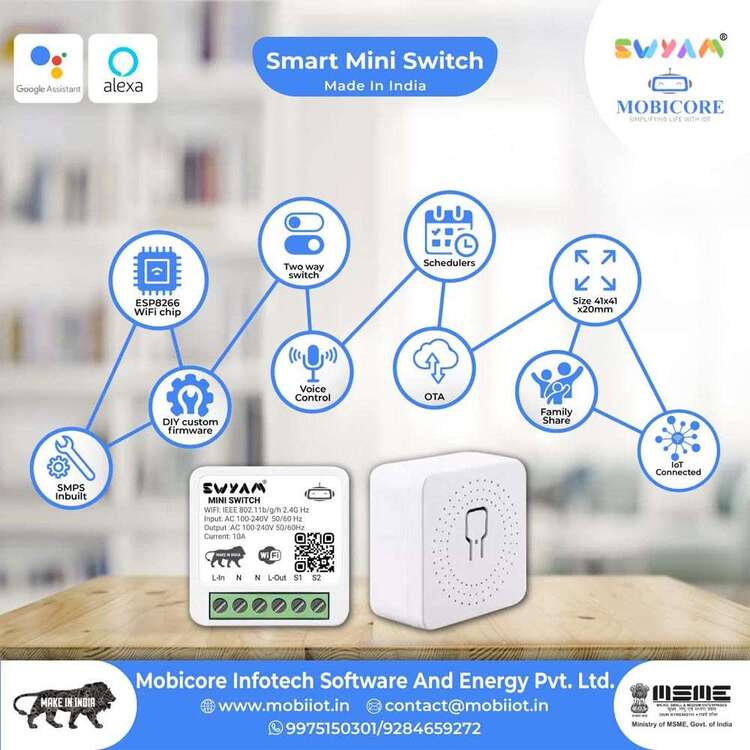 Smart Mini Switch with many features loaded