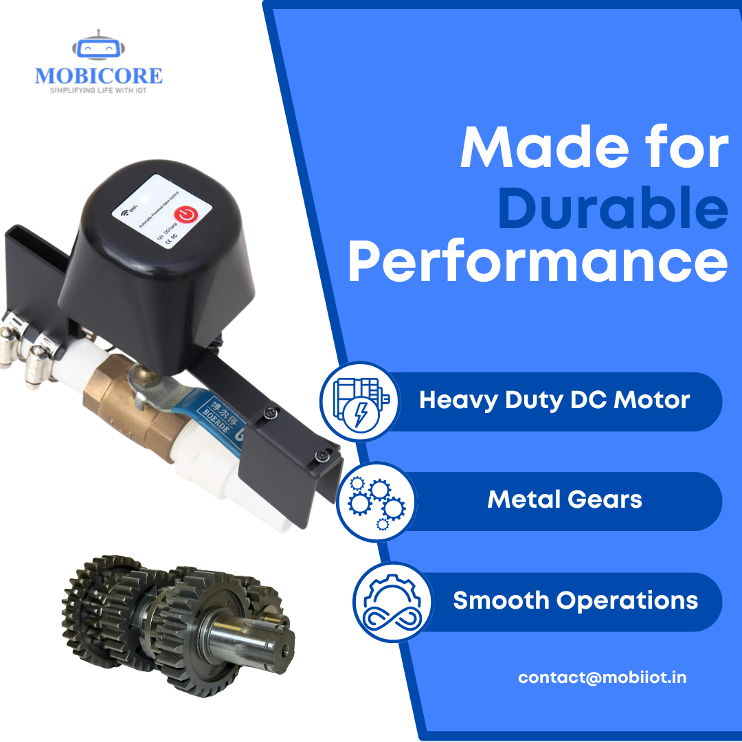 Smart wifi valve metal gears Smart wifi valve metal gears