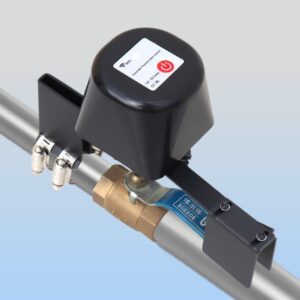 SWYAM® Smart Wi-Fi Valve - Made In India (1 Year Warranty),Control Water/Gas/Chemicals, No Hub Needed, Fits 0.25/0.5/0.75/1 inch Ball Valves (2025 New Model)