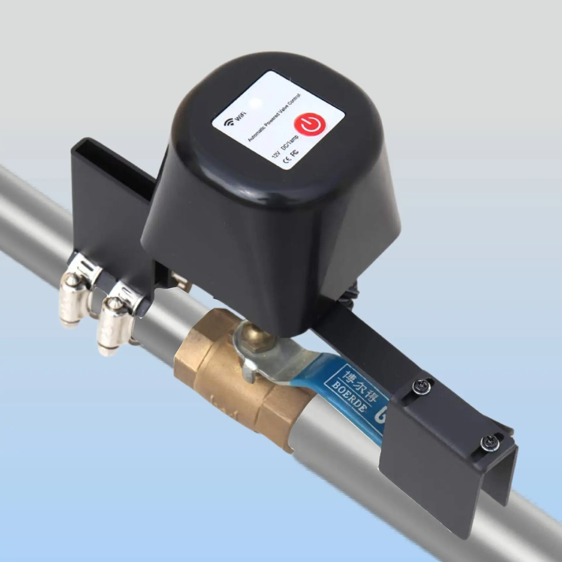 SWYAM® Smart Wi-Fi Valve - Made In India (1 Year Warranty),Control Water/Gas/Chemicals, No Hub Needed, Fits 0.25/0.5/0.75/1 inch Ball Valves (2025 New Model) SWYAM® Smart Wi-Fi Valve - Made In India (1 Year Warranty),Control Water/Gas/Chemicals, No Hub Needed, Fits 0.25/0.5/0.75/1 inch Ball Valves (2025 New Model)