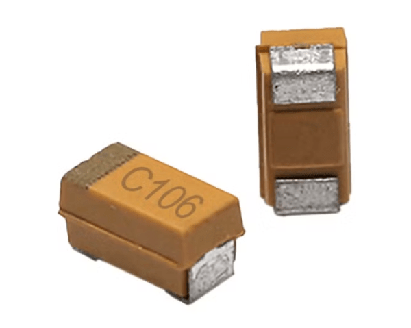 SMD 10µF 16V Case-A tantalum capacitor – ±10% tolerance, reliable performance for electronics