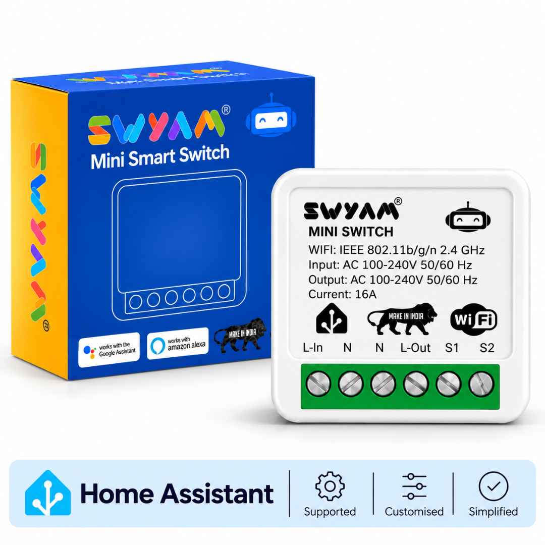 SWYAM HA Mini Smart Switch SWYAM HA Mini Smart Switch