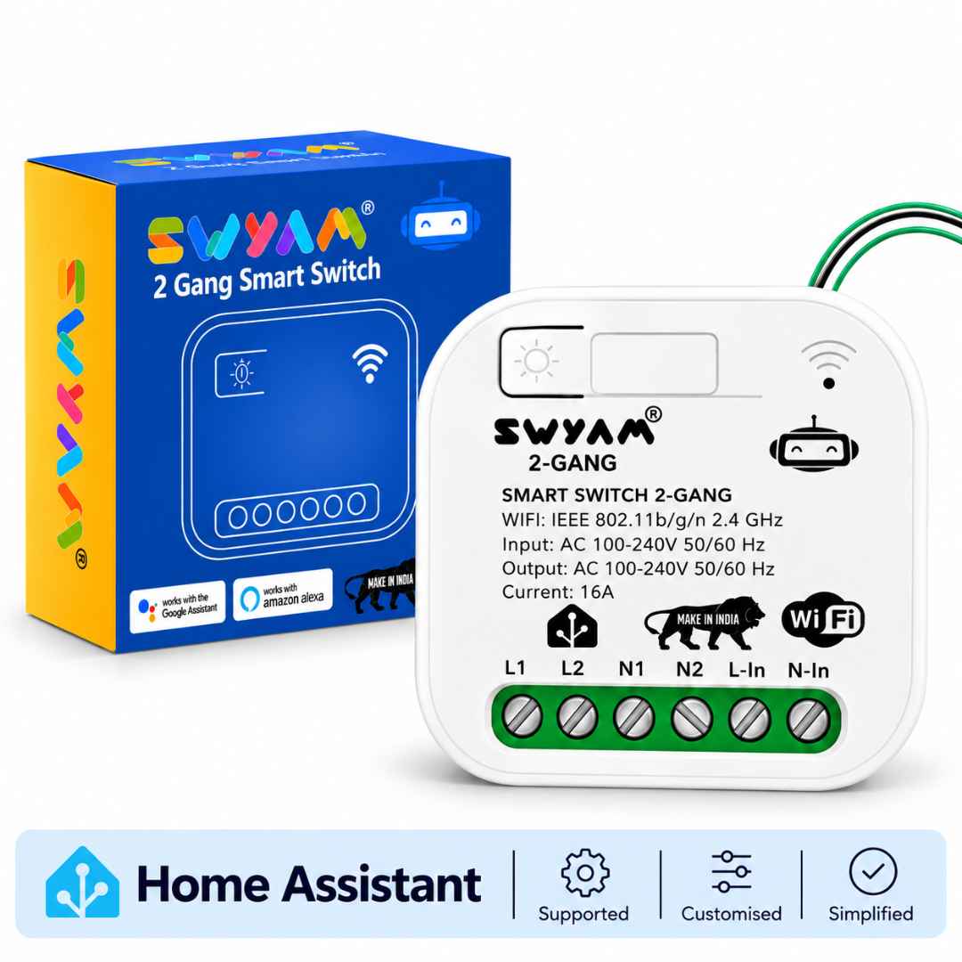 HA 2-gang smart Switch HA 2-gang smart Switch