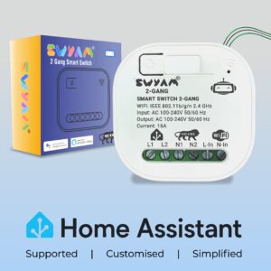 Home Assistant WiFi Smart Fan Regulator | 4-Speed Ceiling Fan Controller | Alexa & Google Assistant