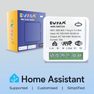 Home Assistant WiFi Smart Fan Regulator | 4-Speed Ceiling Fan Controller | Alexa & Google Assistant