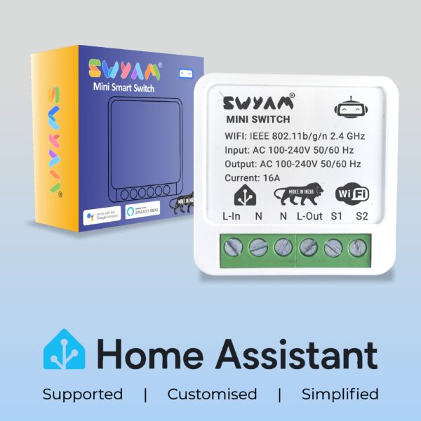 Home Assistant WiFi Smart Fan Regulator | 4-Speed Ceiling Fan Controller | Alexa & Google Assistant
