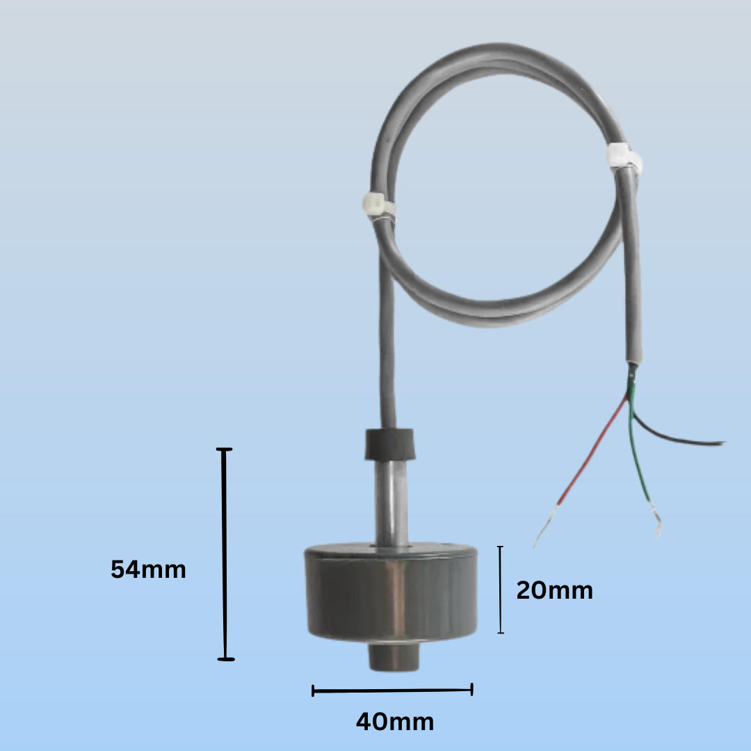3Magnetic Float Sensor (Original) – Stainless Steel Liquid Level Switch, Normally Open | Water Tank & Reservoir Automation for Pump Control Magnetic Float Sensor (Original) – Stainless Steel Liquid Level Switch, Normally Open | Water Tank & Reservoir Automation for Pump Control