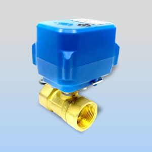 SWYAM® Smart 2-Way Motorized Brass Ball Valve | Wi-Fi App Control, Voice Control (Alexa & Google), Scheduling & Timers | AC 220V Electric Actuated Valve for Water & Gas (1 Inch – DN25)