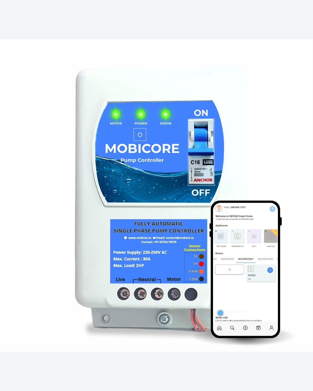 iot water pump controller iot water pump controller