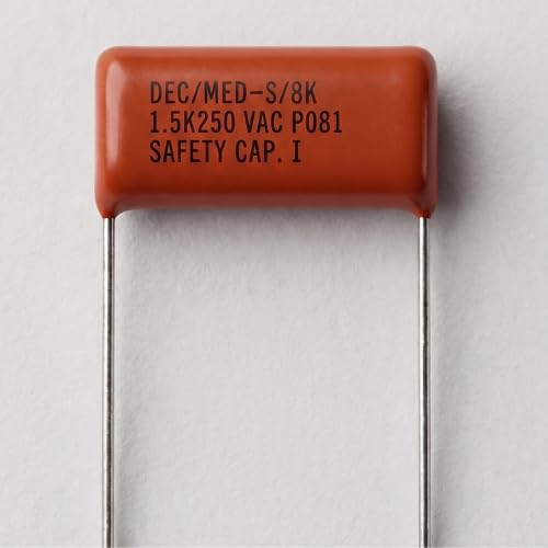 Plastic Film Capacitor DEC (MED-SWS) 1.5K/250VAC Plastic Film Capacitor DEC (MED-SWS) 1.5K/250VAC