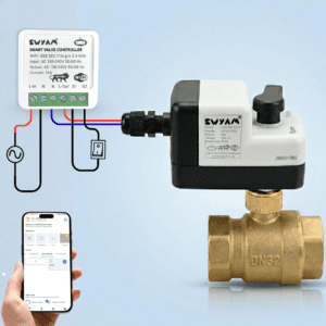 SWYAM Smart 2-Way Motorized Brass Ball Valve (DN32 | 1.25 Inch)